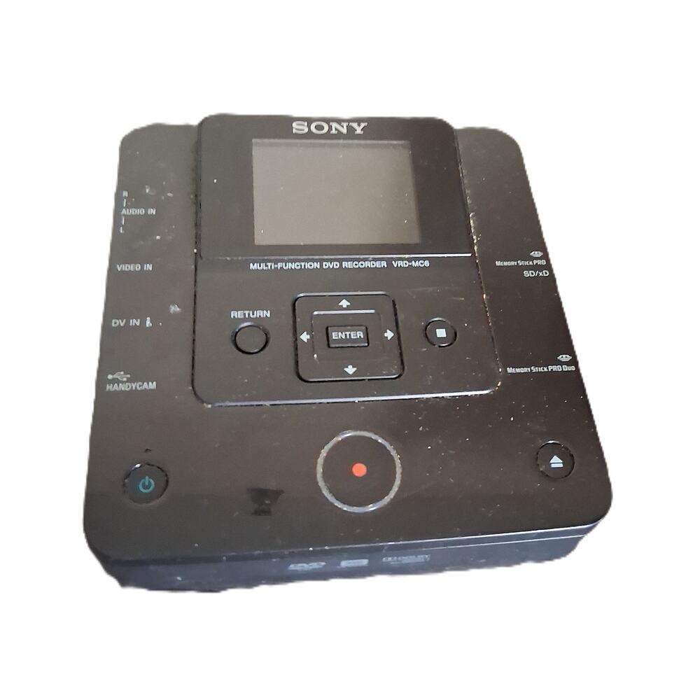 Sony DVDirect Multi-Function DVD Recorder 2.7" Screen Black Model # VRD-MC6